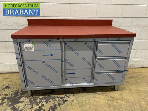 RVS Polyethyleen PE Werkkast Kast Snijtafel Premium-line 2, Zakelijke goederen, Horeca | Keukenapparatuur, Nieuw in verpakking