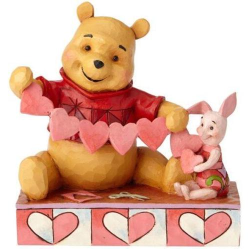 Disney Traditions – Handmade Valentines Winnie The Pooh And, Verzamelen, Disney, Winnie de Poeh of vrienden, Nieuw, Beeldje of Figuurtje