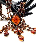 Baltisch amber Halsketting - Barnsteen - Succinite, Verzamelen, Mineralen en Fossielen