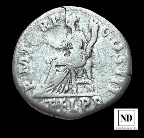 Romeinse Rijk. Hadrianus (117-138 n.Chr.). Denarius Roma -, Postzegels en Munten, Munten | Europa | Niet-Euromunten