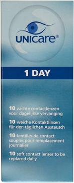 UNICARE 1.50 ZACHTE DAGLENZEN DOOSJE 10 STUKS, Verzenden, Nieuw