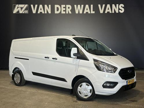 Ford Transit Custom 2.0 TDCI 130pk L2H1 inrichting Euro6 Air, Auto's, Bestelauto's, Dealer onderhouden, Lease, Grijs, Handgeschakeld