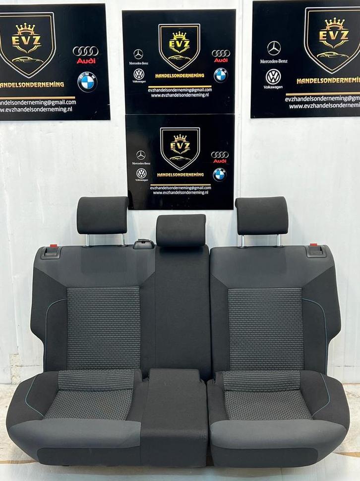 VW Polo 1.0 TSI achterbank 4-deurs bj.2017 bekleding stof, Auto-onderdelen, Interieur en Bekleding, Gebruikt, Volkswagen