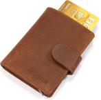 Figuretta RFID Creditcardhouder - 6 pasjes - Hunter Bruin, Nieuw, Verzenden