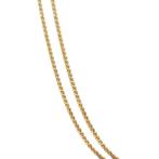 Gouden vintage s-schakel collier 18 krt, Ophalen of Verzenden, Nieuw