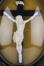 Crucifix - Gips, Glas, Hout - 1900-1907, Antiek en Kunst
