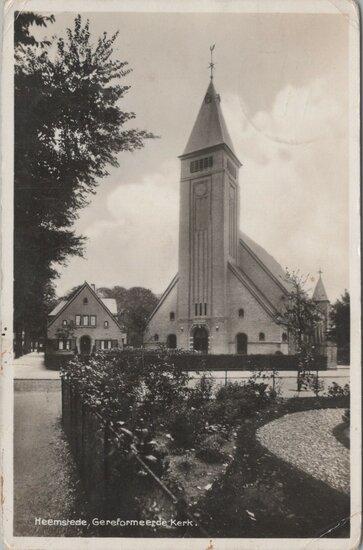 HEEMSTEDE - Gereformeerde Kerk, Verzamelen, Ansichtkaarten | Nederland, Verzenden