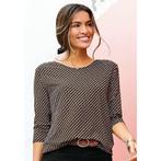 Vivance Shirt met ronde hals Met gouden sierknop bij de hals, Kleding | Dames, Verzenden, Nieuw