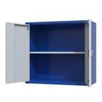 Nieuwe archiefkast - 75x80x38cm - roldeurkast - blauw/grijs, 50 tot 100 cm, Nieuw, Minder dan 100 cm, 25 tot 50 cm