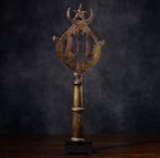 islamitisch bronzen staf - 40 cm