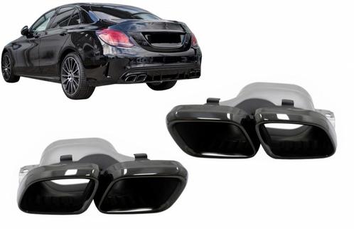C63 AMG look Sierstukken Zwart Mercedes C-Class W205 S205, Auto-onderdelen, Carrosserie en Plaatwerk, Ophalen of Verzenden