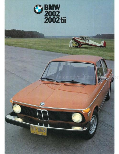 1974 BMW 2000 | 2000 TII BROCHURE ENGELS (US), Boeken, Auto's | Folders en Tijdschriften, BMW