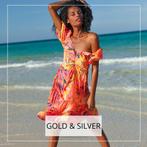 Gold and Silver | Boho Ibiza vakantie jurken, Kleding | Dames, Nieuw, Maat 38/40 (M), Onder de knie, Verzenden