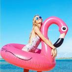 Opblaasbare flamingo zwemband, Opblaasflamingo zwemring BIG!, Nieuw