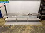 RVS Spoeltafel Spoelbak met kraan 420 x 70 x 91 cm Horeca, Ophalen of Verzenden, Gebruikt