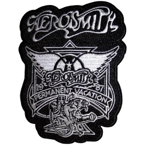 Aerosmith - Permanent Vacation - Patch officiële merchandise, Verzamelen, Muziek, Artiesten en Beroemdheden, Kleding, Nieuw, Ophalen of Verzenden
