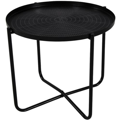 Bijzettafel Sumba Zwart 35 cm, Huis en Inrichting, Stoelen, Zwart, Nieuw, Ophalen of Verzenden