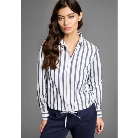 Laura Scott Overhemdblouse in verkorte vorm met bindband, Kleding | Dames, Blouses en Tunieken, Nieuw, Verzenden