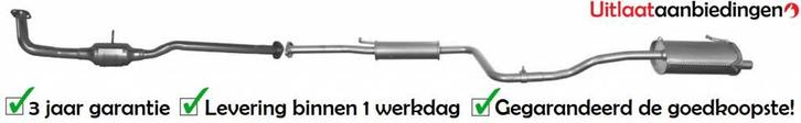 Complete uitlaat + Katalysator Suzuki Swift 1.0, 1.3, Auto-onderdelen, Uitlaatsystemen, Nieuw, Verzenden