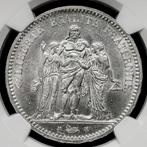 Frankrijk. 5 Francs 1873 - NGC MS63 (A París), Postzegels en Munten, Munten | Europa | Niet-Euromunten