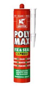 Griffon polymax fix seal express 425 gr, wit, Verzenden, Nieuw