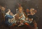 Flemische Schule,(XVIII-XIX) nachfolger von Jacob Jordaens,, Antiek en Kunst, Kunst | Schilderijen | Klassiek