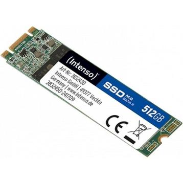 Intenso M.2 512GB SSD SATA3 Top Performance retail beschikbaar voor biedingen