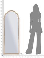 TANGER WANDSPIEGEL ROZE CM 55X2X150 ( BINNENSPIEGEL AFMETING, Huis en Inrichting, Woonaccessoires | Spiegels, Ophalen of Verzenden