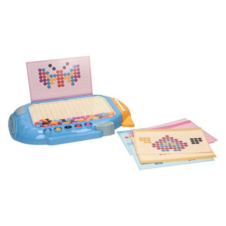 Kleuren Buttons Spel met Magnetische Pen Blauw, Hobby en Vrije tijd, Gezelschapsspellen | Overige, Ophalen of Verzenden