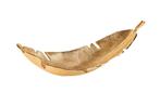 Design decoratieve kom GOUD BLAD 62cm bladgoud design metaal, Huis en Inrichting, Woonaccessoires | Vazen, Ophalen of Verzenden