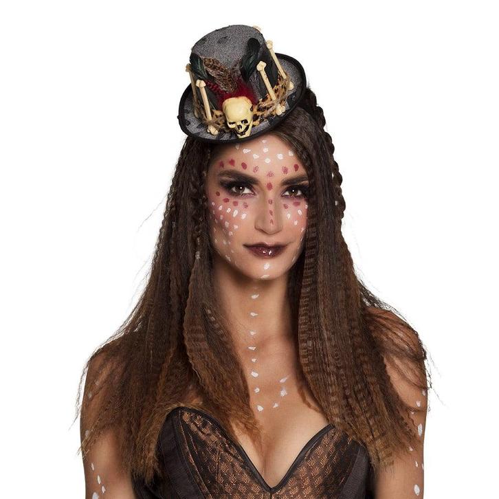 Halloween Hoed Voodoo, Hobby en Vrije tijd, Feestartikelen, Nieuw, Verzenden