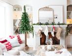 Modulaire kunstkerstboom 220 cm - Eenvoudig op te bergen, Diversen, Kerst, Ophalen of Verzenden, Nieuw