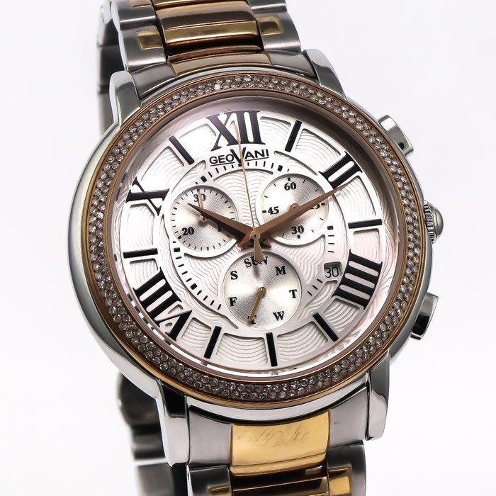 GEOVANI - Swiss Diamond Watch - GOC519-SR-D-1 - Zonder, Sieraden, Tassen en Uiterlijk, Horloges | Heren