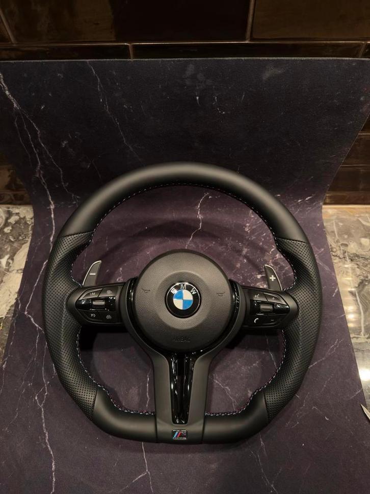 BMW Stuur Afgevlakt M Stitching Leder F10/F20/F30, Auto-onderdelen, Besturing, Nieuw, Herkomst onderdeel bekend, 3 maanden garantie