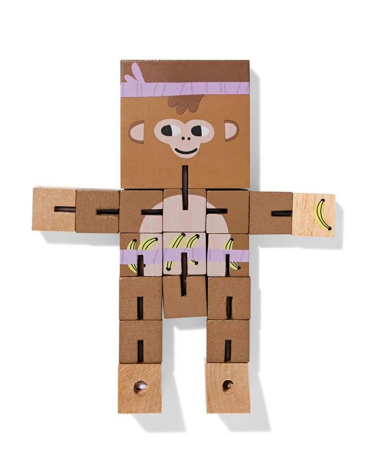 HEMA Puzzelpop 14x2x28.5cm hout, Hobby en Vrije tijd, Gezelschapsspellen | Overige, Nieuw, Verzenden