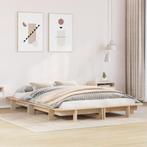 Houten Bedframe 140x190: Betaalbaar! | OP = OP, Huis en Inrichting, Slaapkamer | Bedden, Modern design, Overige kleuren, 210 cm