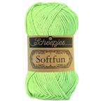 Scheepjes Softfun - 2516 lime - Katoen/Acryl Garen, Hobby en Vrije tijd, Breien en Haken, Ophalen of Verzenden, Nieuw