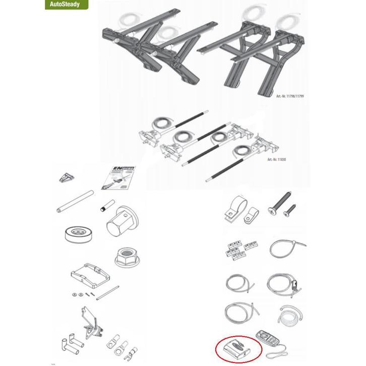 Enduro Controlbox AutoSteady, Caravans en Kamperen, Camper-accessoires, Ophalen of Verzenden