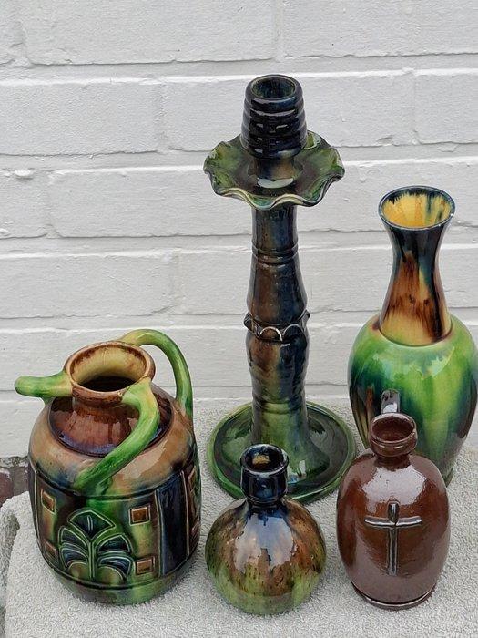 Vlaams Aardewerk - Vaas (5) - Aardewerk, Antiek en Kunst, Antiek | Glas en Kristal