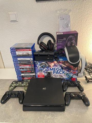 Sony - Playstation 4 (PS4) - Set – Console + VR Mega Pack + beschikbaar voor biedingen