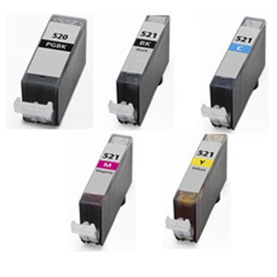 Canon pixma MP550 cartridges CLI-521 / PGI-520 set 5 stuk..., Computers en Software, Printerbenodigdheden, Nieuw, Verzenden