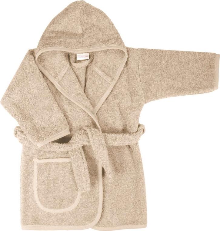 MamaLoes Badstof Oat 1-2jr Kinder Badjas ML010321, Kinderen en Baby's, Badjes en Verzorging, Nieuw, Verzenden