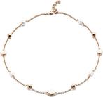 Casa Jewelry Collier Bella White - Rosé Verguld - 42cm + 3cm, Sieraden, Tassen en Uiterlijk, Kettingen, Verzenden, Nieuw