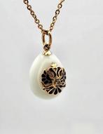 Hanger Keizerlijk Russisch gouden ei hanger met diamant en