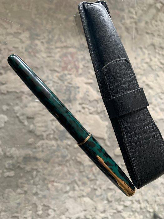 Parker Sonnet 111T France Groen Marmerlak 1994 Vulpen +, Verzamelen, Pennenverzamelingen
