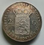Nederland. Willem III. 2 1/2 Gulden 1868 (Zonder, Postzegels en Munten, Munten | Nederland
