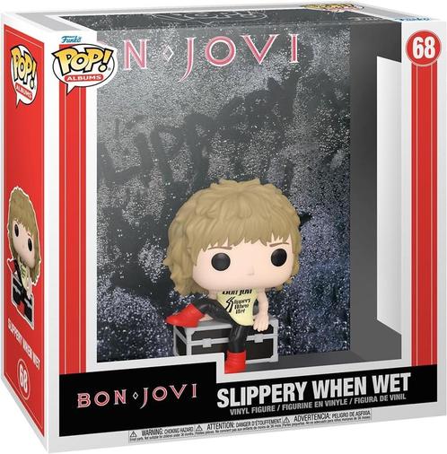 Funko Pop! Album - Bon Jovi - Slippery when Wet #68 | Funko, Verzamelen, Poppetjes en Figuurtjes, Nieuw, Verzenden