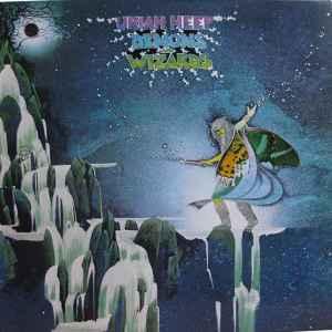 LP gebruikt - Uriah Heep - Demons And Wizards, Cd's en Dvd's, Vinyl | Hardrock en Metal, Zo goed als nieuw, Verzenden