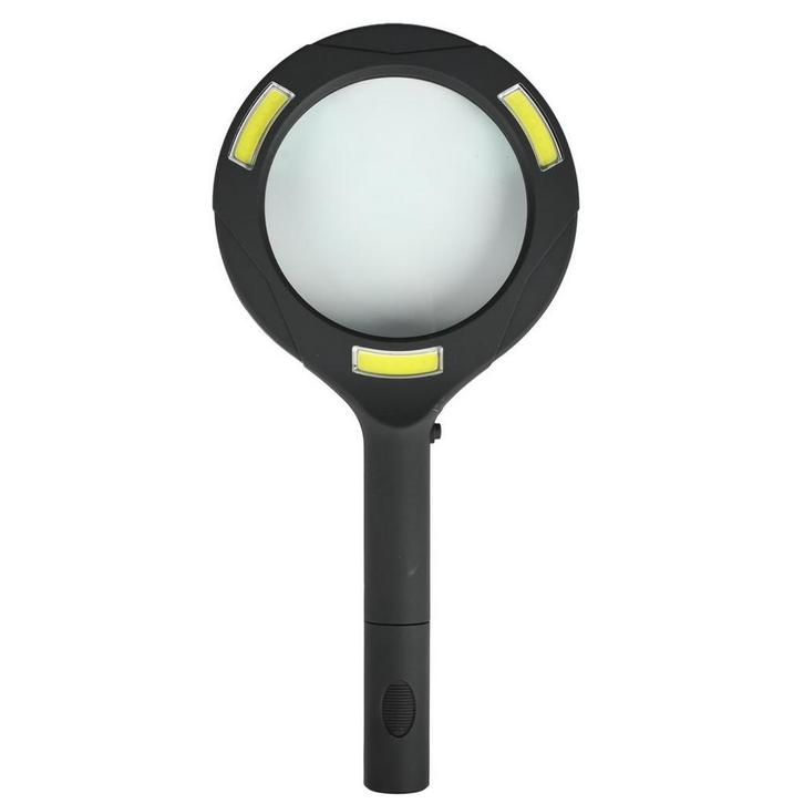 Loupe Met 3x Ledlampjes - Leesloupe - Vergrootglas - Benson, Hobby en Vrije tijd, Vergrootglazen, Loepen en Loeplampen, Overige typen