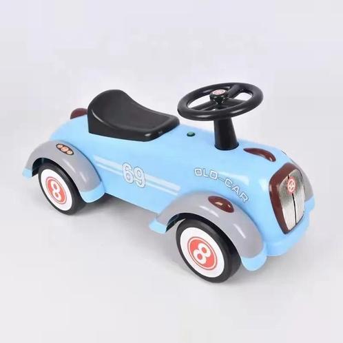 Loopauto Old Skool Lichtblauw, Loopauto Retro (Speelgoed), Kinderen en Baby's, Speelgoed | Buiten | Voertuigen en Loopfietsen